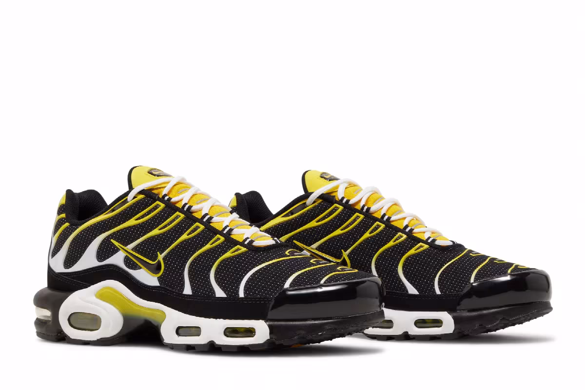 Nike Air Max Plus Black Tour Yellow, view 9