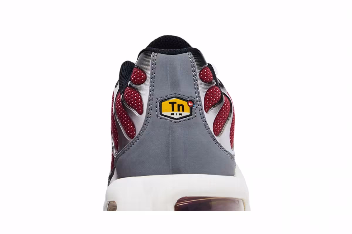 Nike Air Max Plus Team Red Cool Grey, view 8