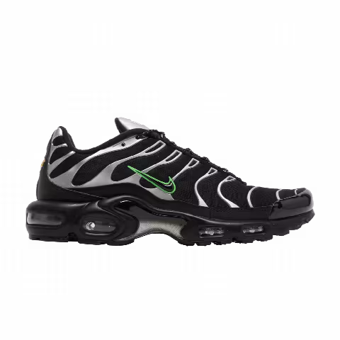 Nike Air Max Plus 'Black Silver Green Strike'
