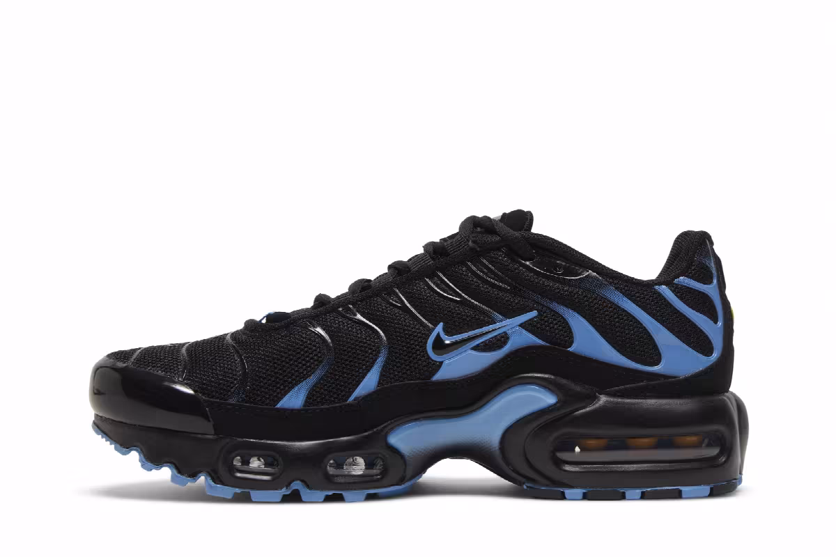 Nike Air Max Plus GS Black University Blue, view 4