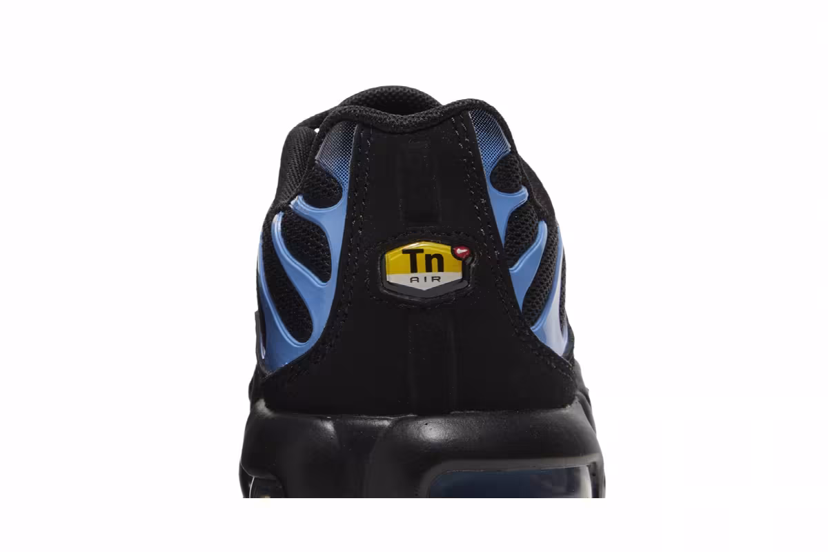 Nike Air Max Plus GS Black University Blue, view 8