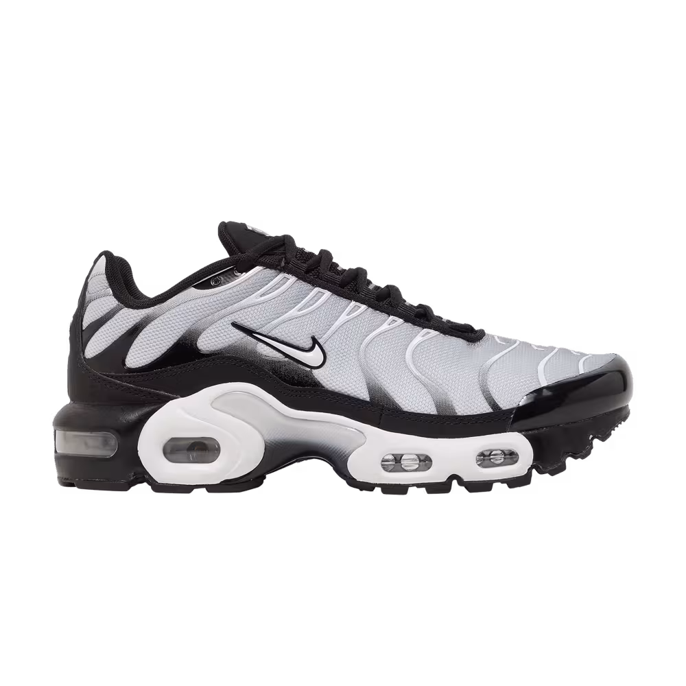 Nike Air Max Plus GS Black Metallic Silver