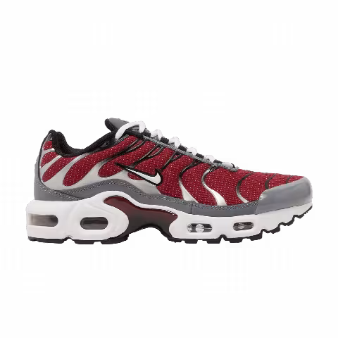 Nike Air Max Plus GS 'Team Red Cool Grey'