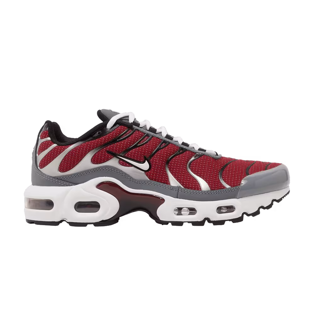 Nike Air Max Plus GS Team Red Cool Grey