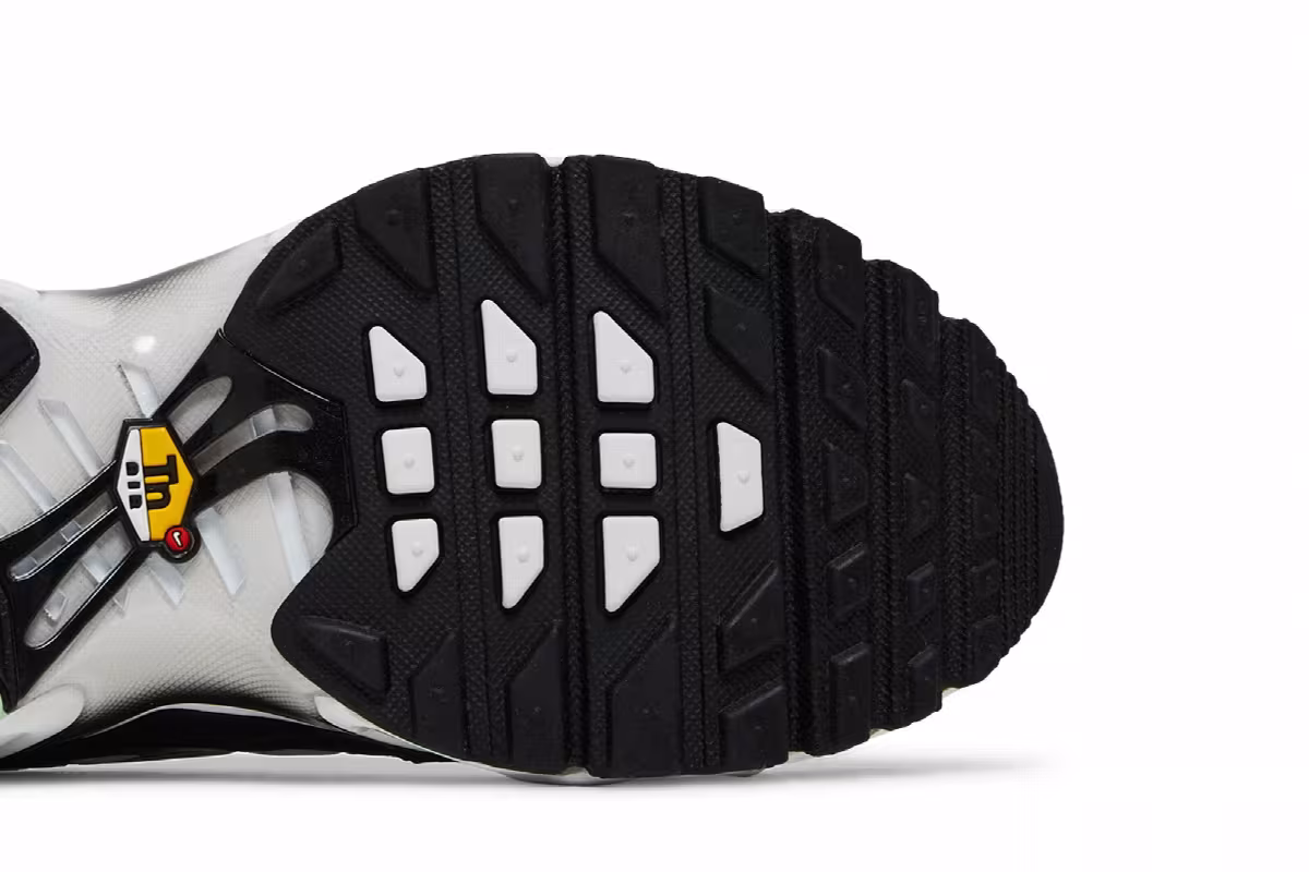 Nike Air Max Plus GS White Reflect Silver Fresh Mint, view 6