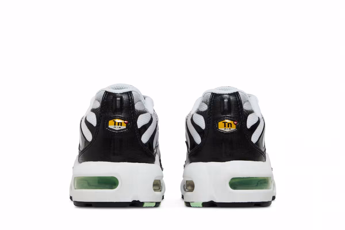 Nike Air Max Plus GS White Reflect Silver Fresh Mint, view 7