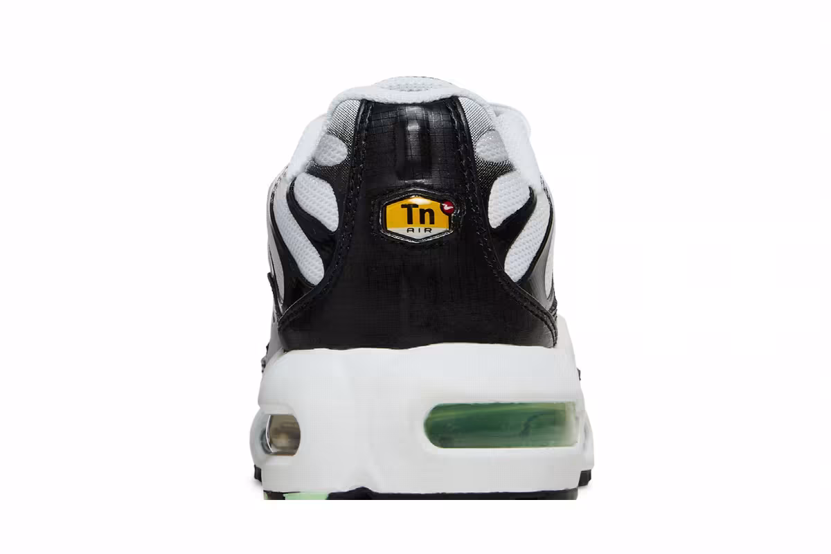 Nike Air Max Plus GS White Reflect Silver Fresh Mint, view 8