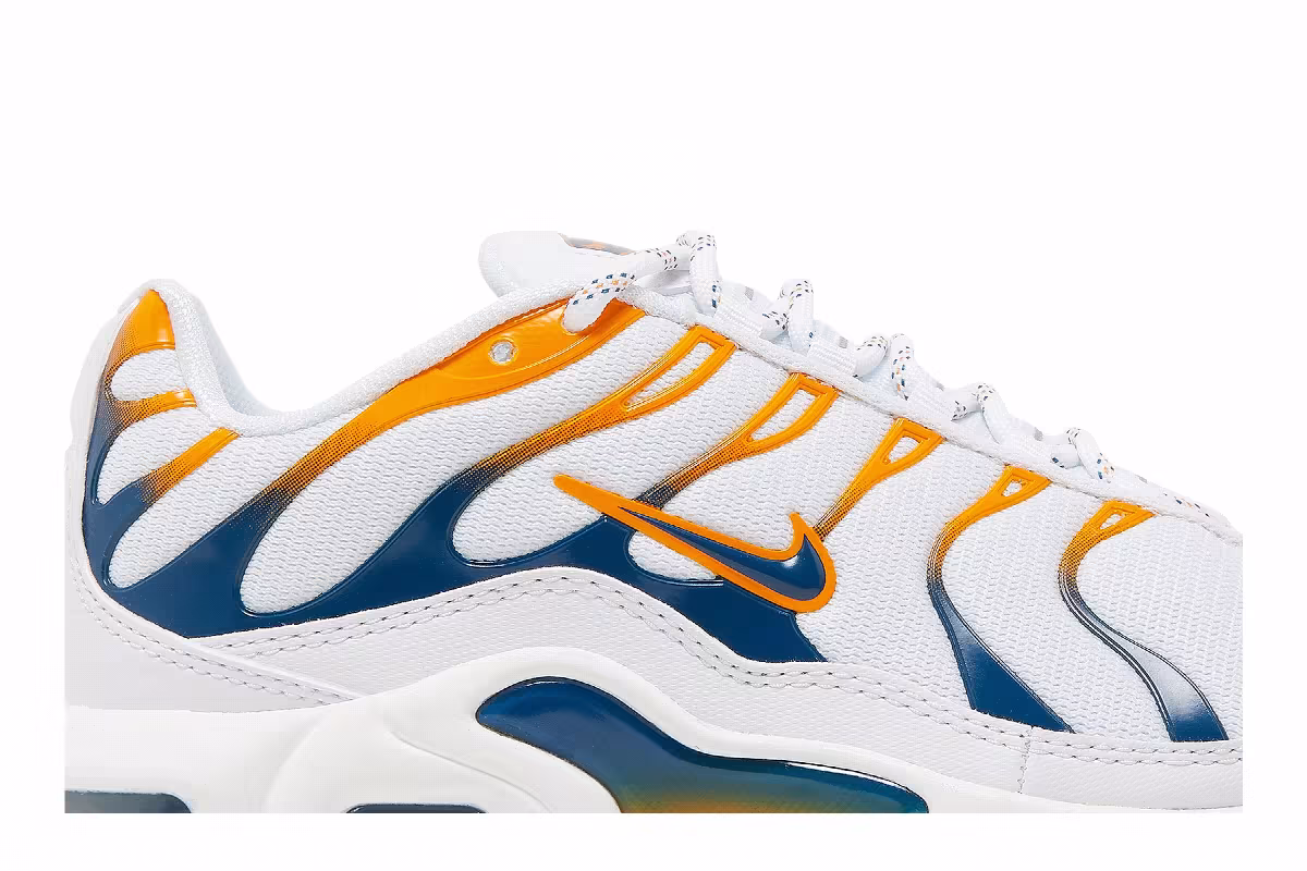 Nike Air Max Plus GS White Kumquat Marina, view 3