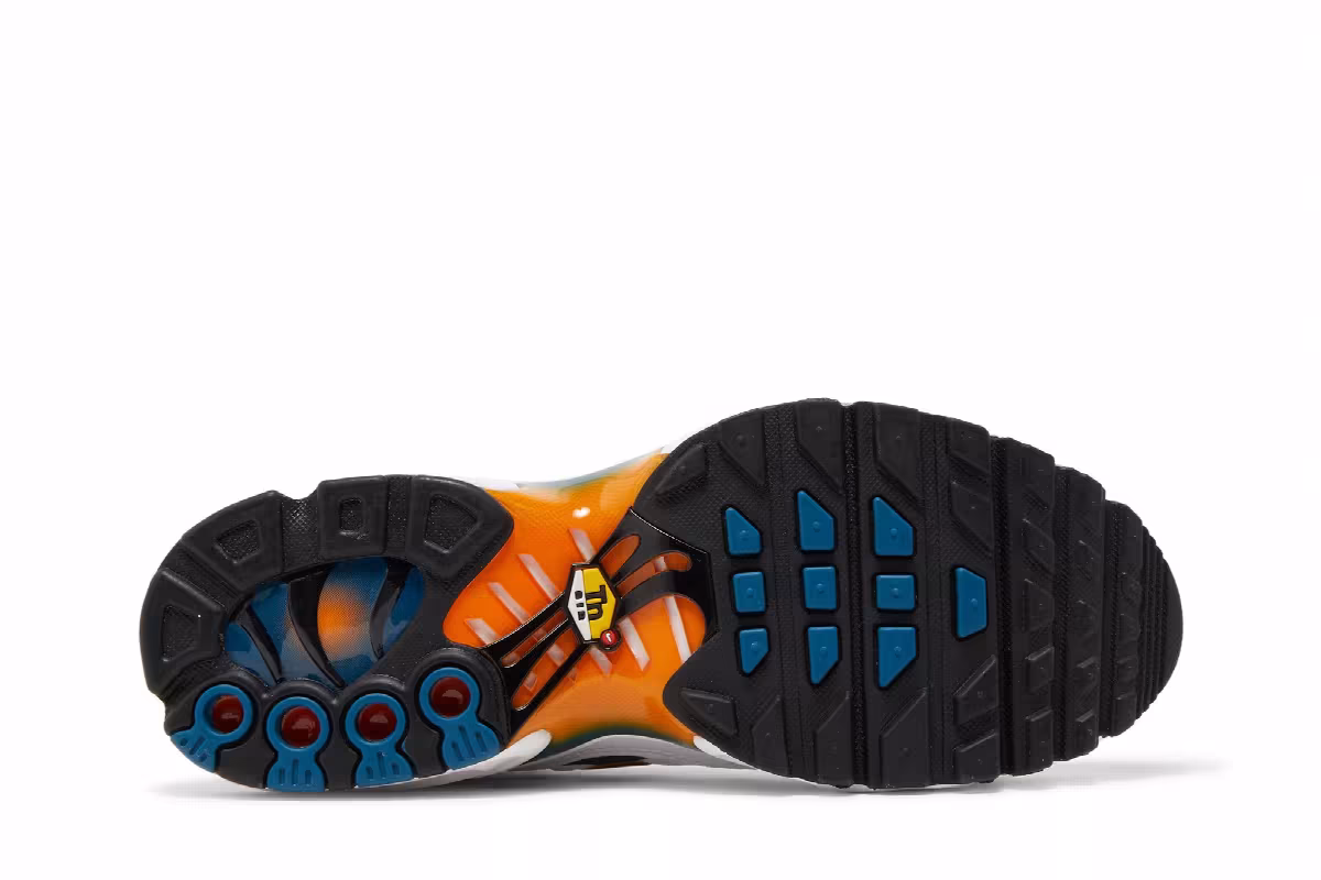 Nike Air Max Plus GS White Kumquat Marina, view 5