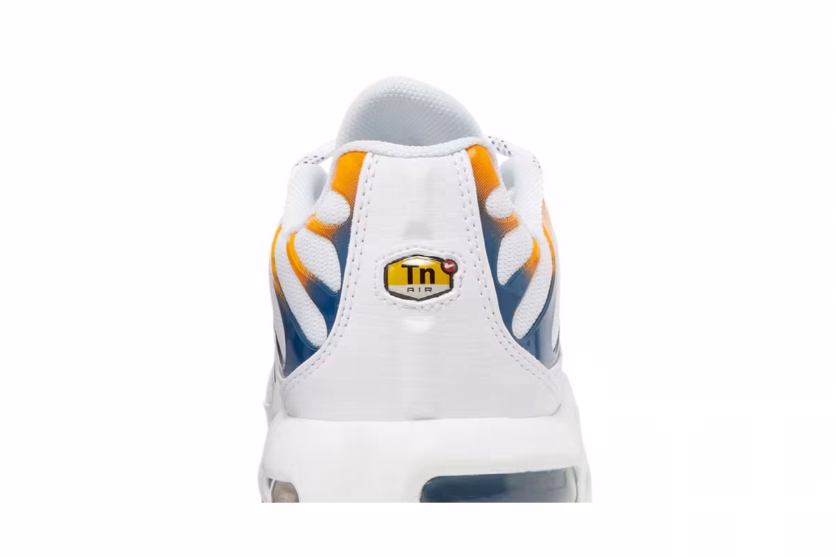 Nike Air Max Plus GS White Kumquat Marina, view 8