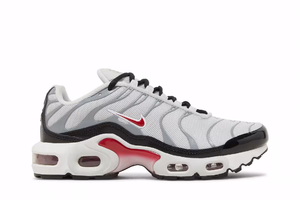 Nike Air Max Plus GS Photon Dust Varsity Red, view 2