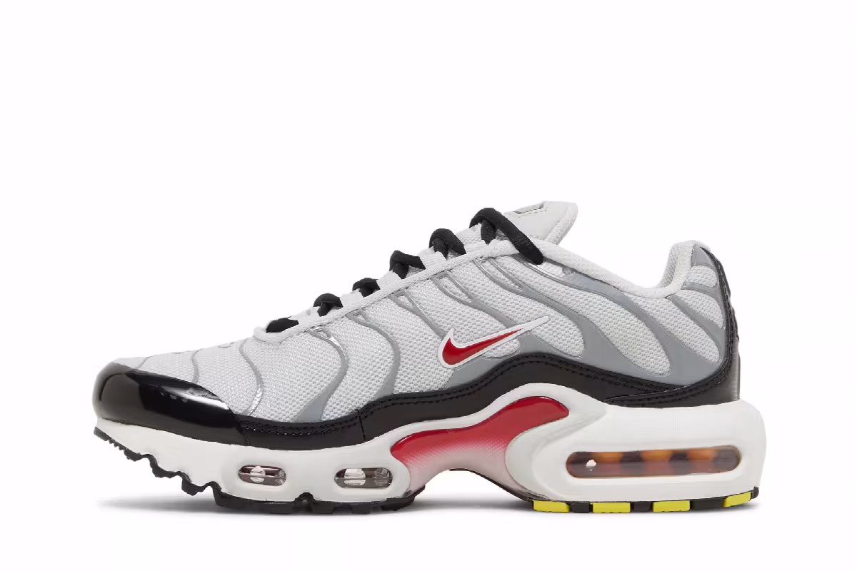 Nike Air Max Plus GS Photon Dust Varsity Red, view 4