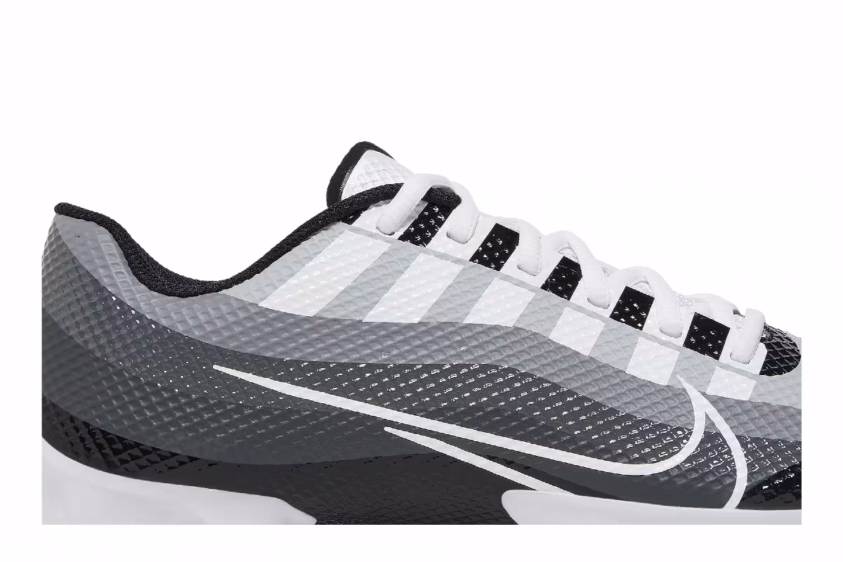 Nike Vapor Edge Speed 360 Black Dark Smoke Grey, view 3