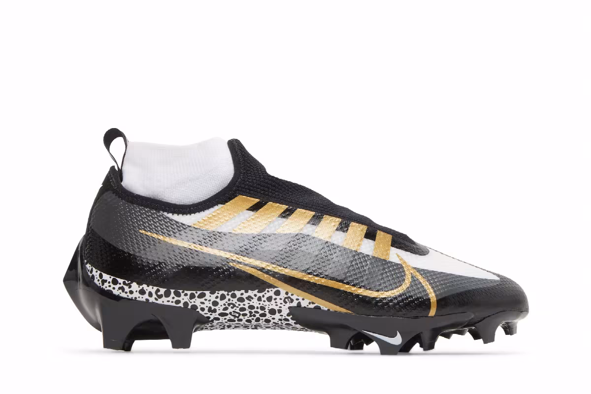 Nike Vapor Edge Pro 360 Black Metallic Gold Speckled, view 2