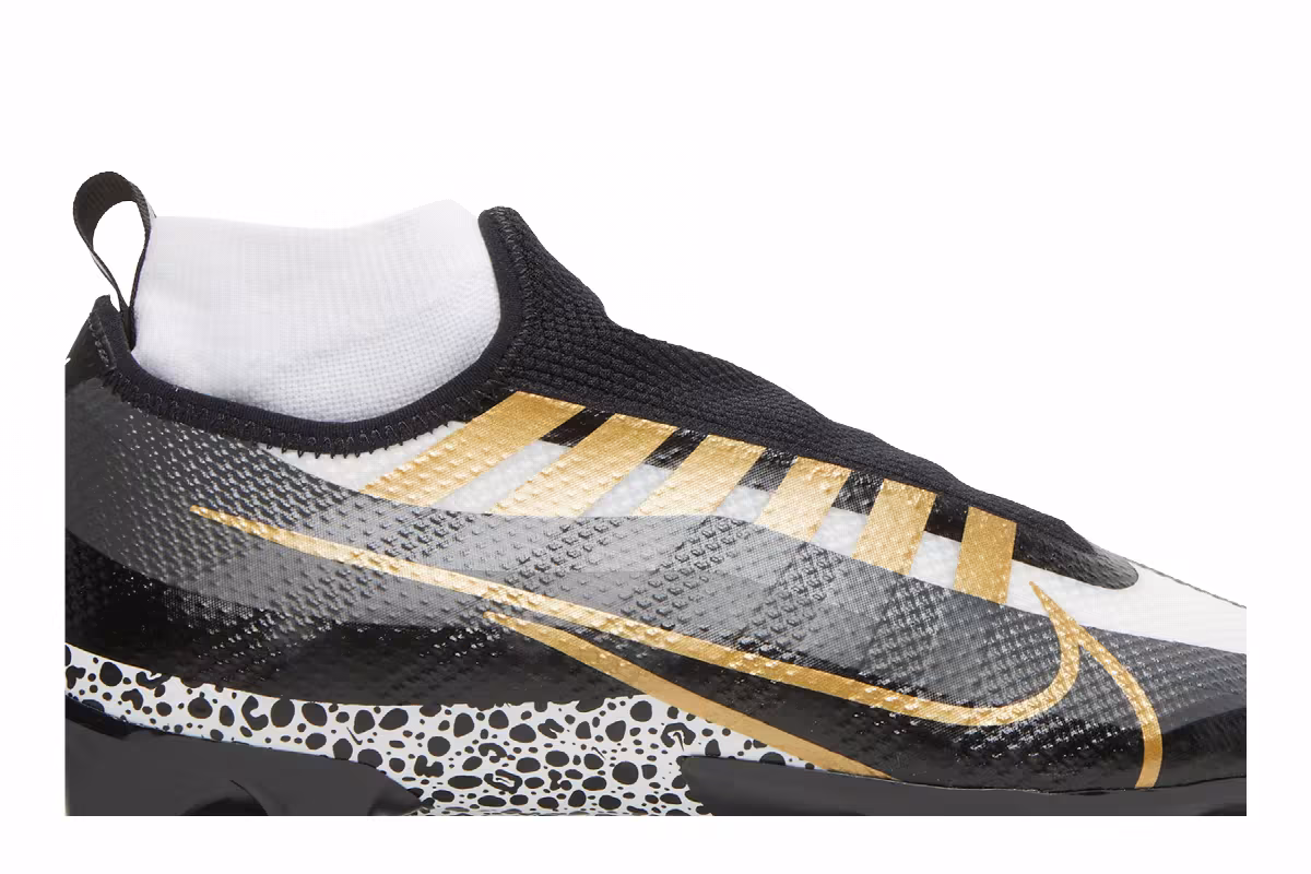 Nike Vapor Edge Pro 360 Black Metallic Gold Speckled, view 3