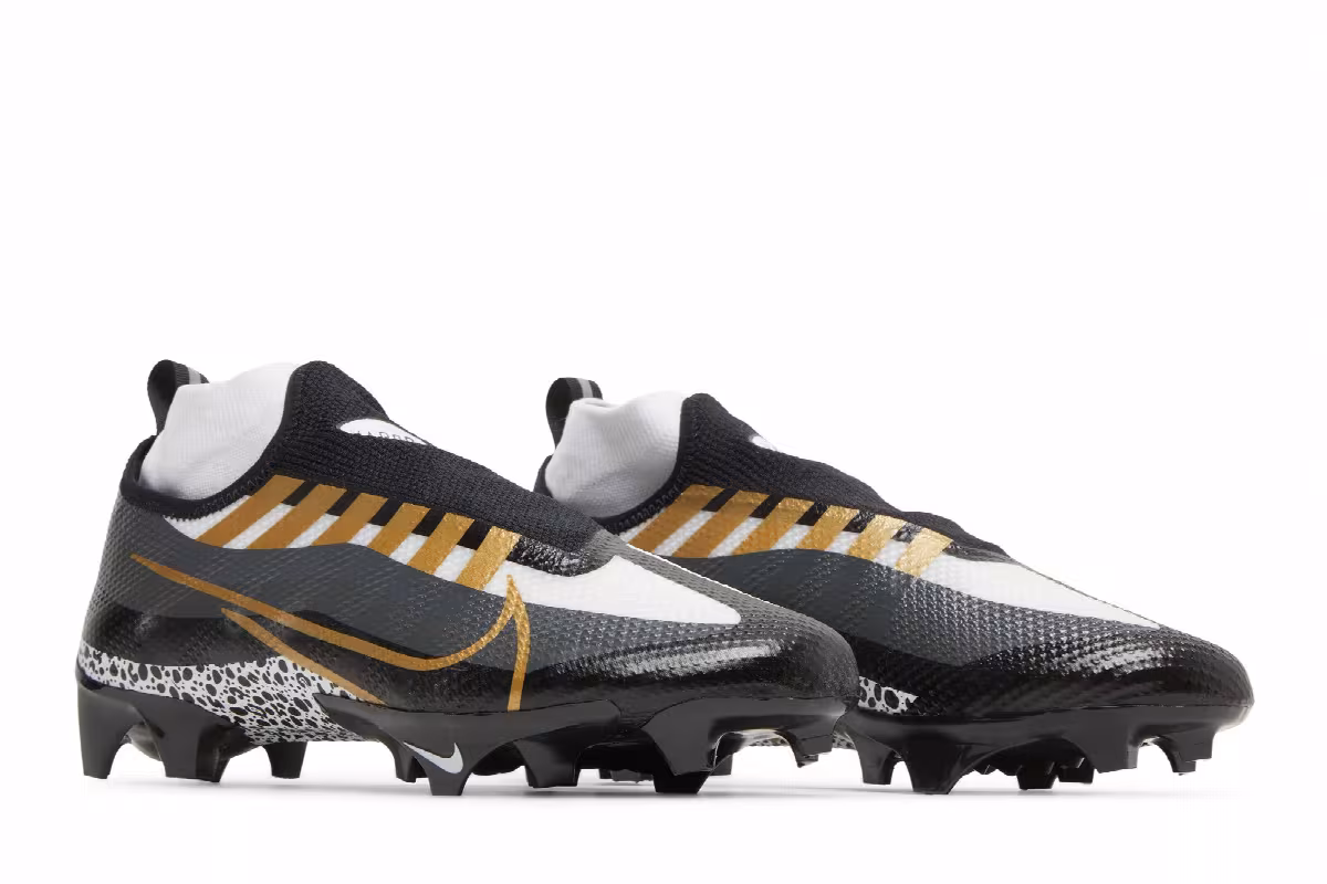 Nike Vapor Edge Pro 360 Black Metallic Gold Speckled, view 9
