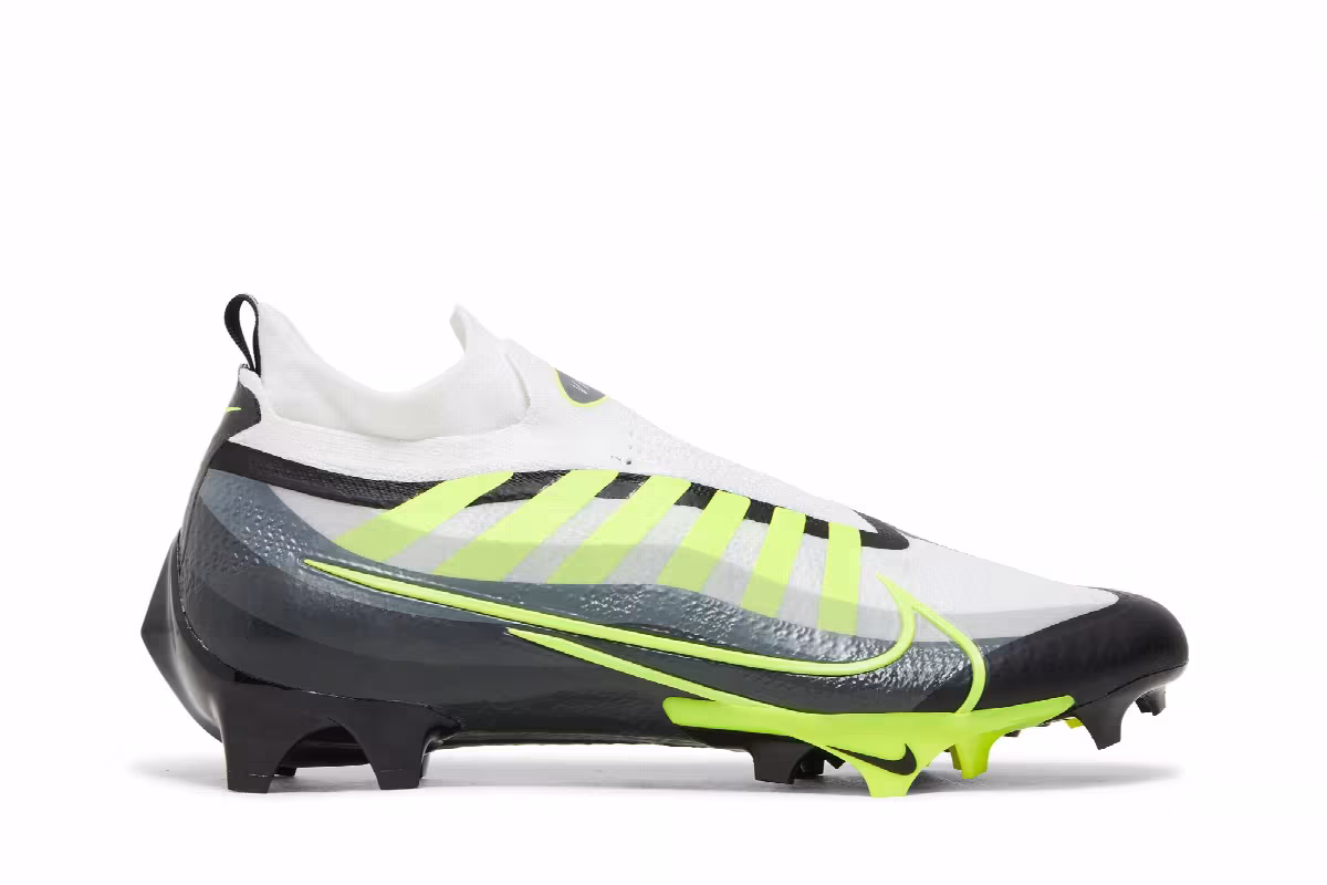 Nike Vapor Edge Elite 360 Flyknit Black White Volt, view 2