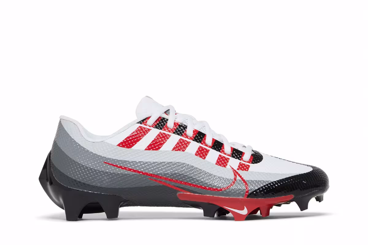 Nike Vapor Edge Speed 360 Dark Smoke Grey University Red, view 2