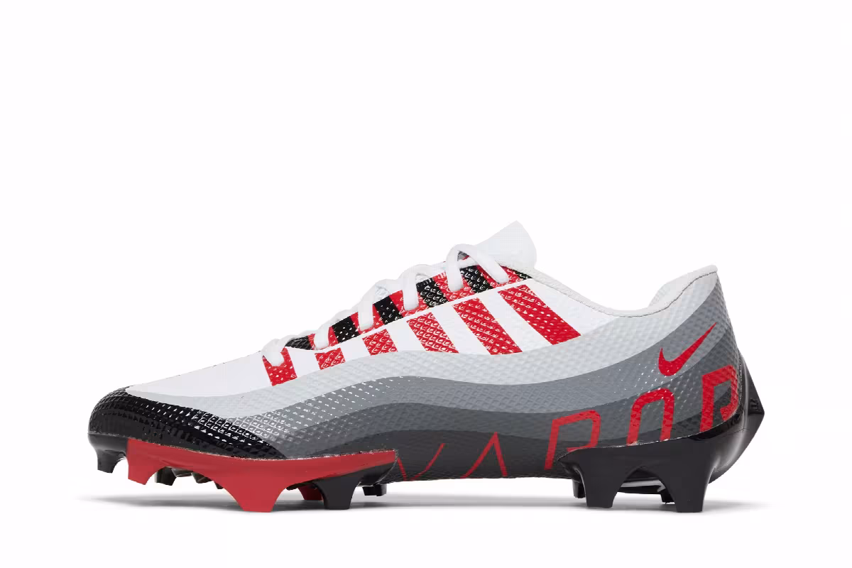 Nike Vapor Edge Speed 360 Dark Smoke Grey University Red, view 4