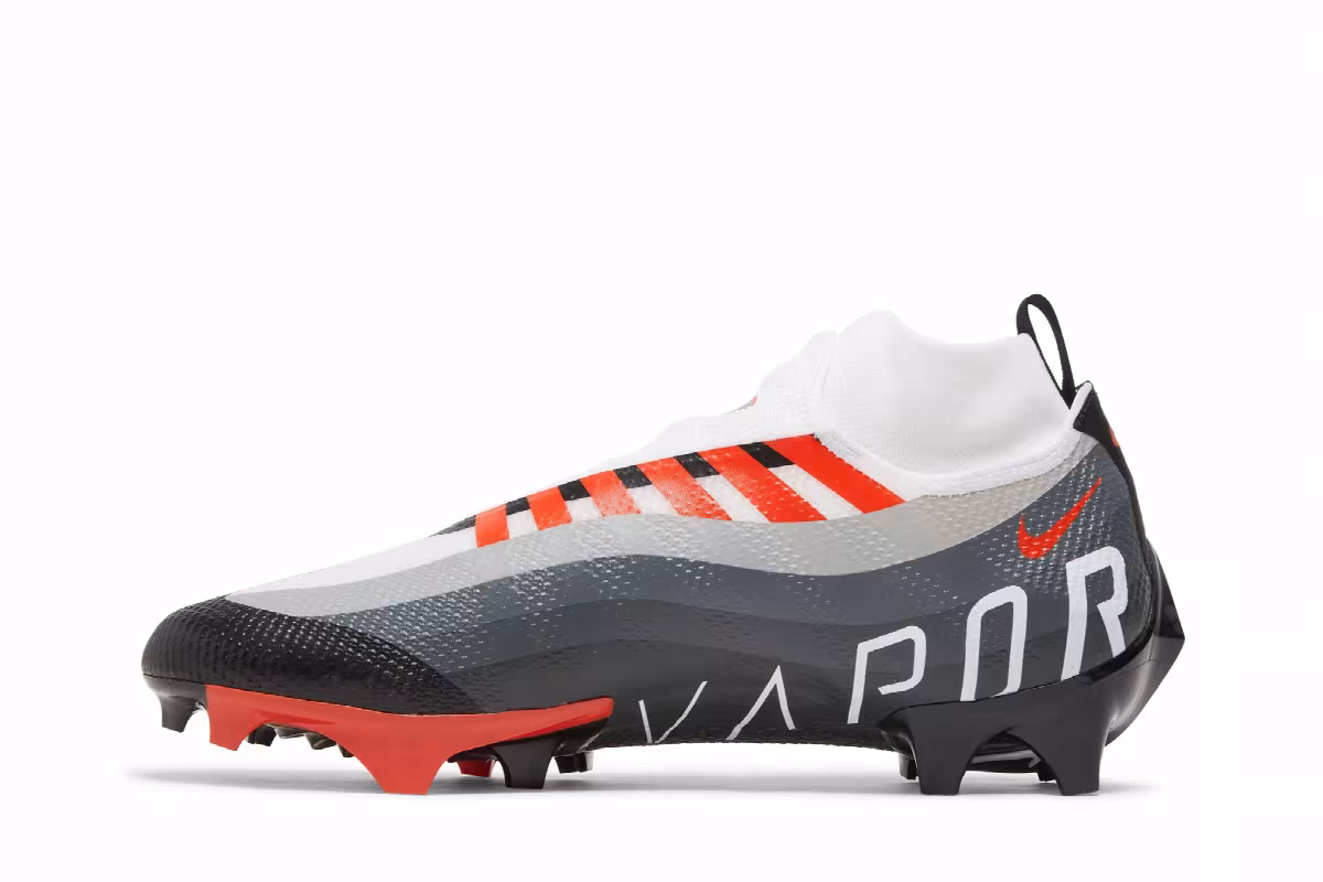 Nike Vapor Edge Pro 360 Black Team Orange, view 4