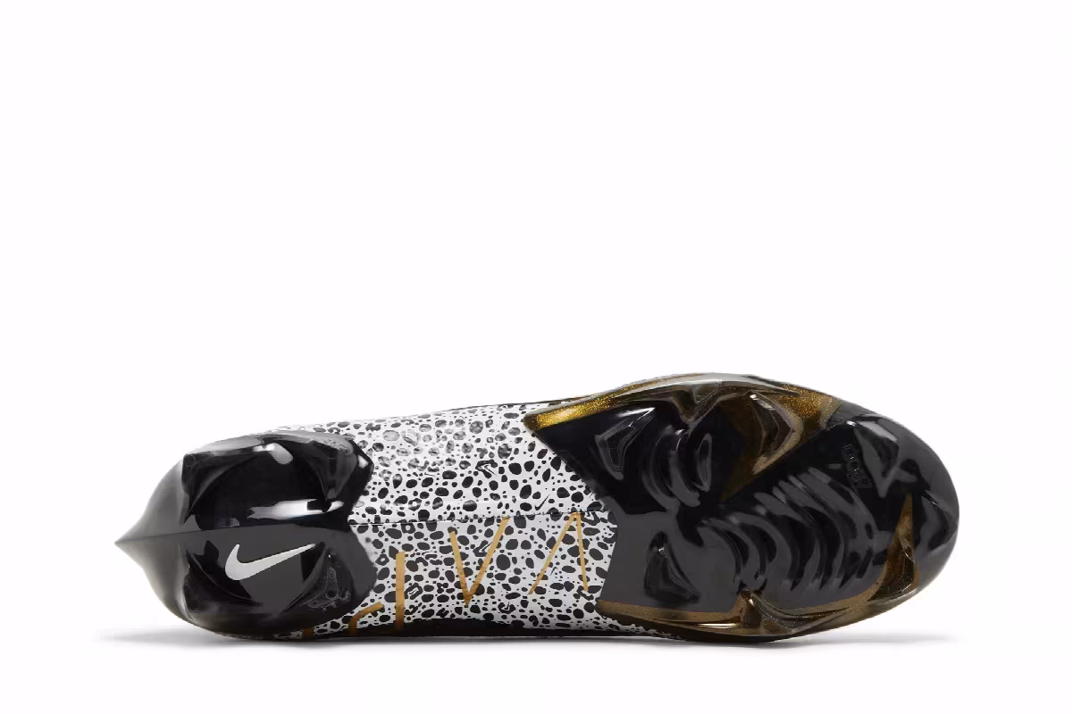 Nike Vapor Edge Elite 360 Flyknit Black Metallic Gold, view 5