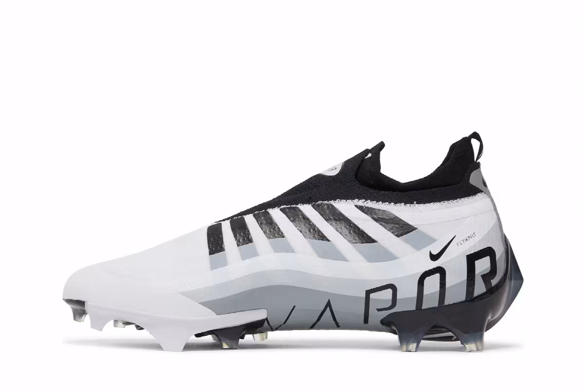 Nike Vapor Edge Elite 360 Flyknit White Metallic Silver, view 4