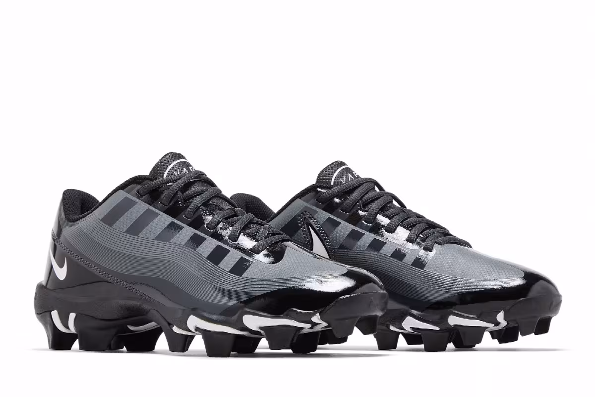 Nike Vapor Edge Shark GS Black Dark Smoke Grey, view 9