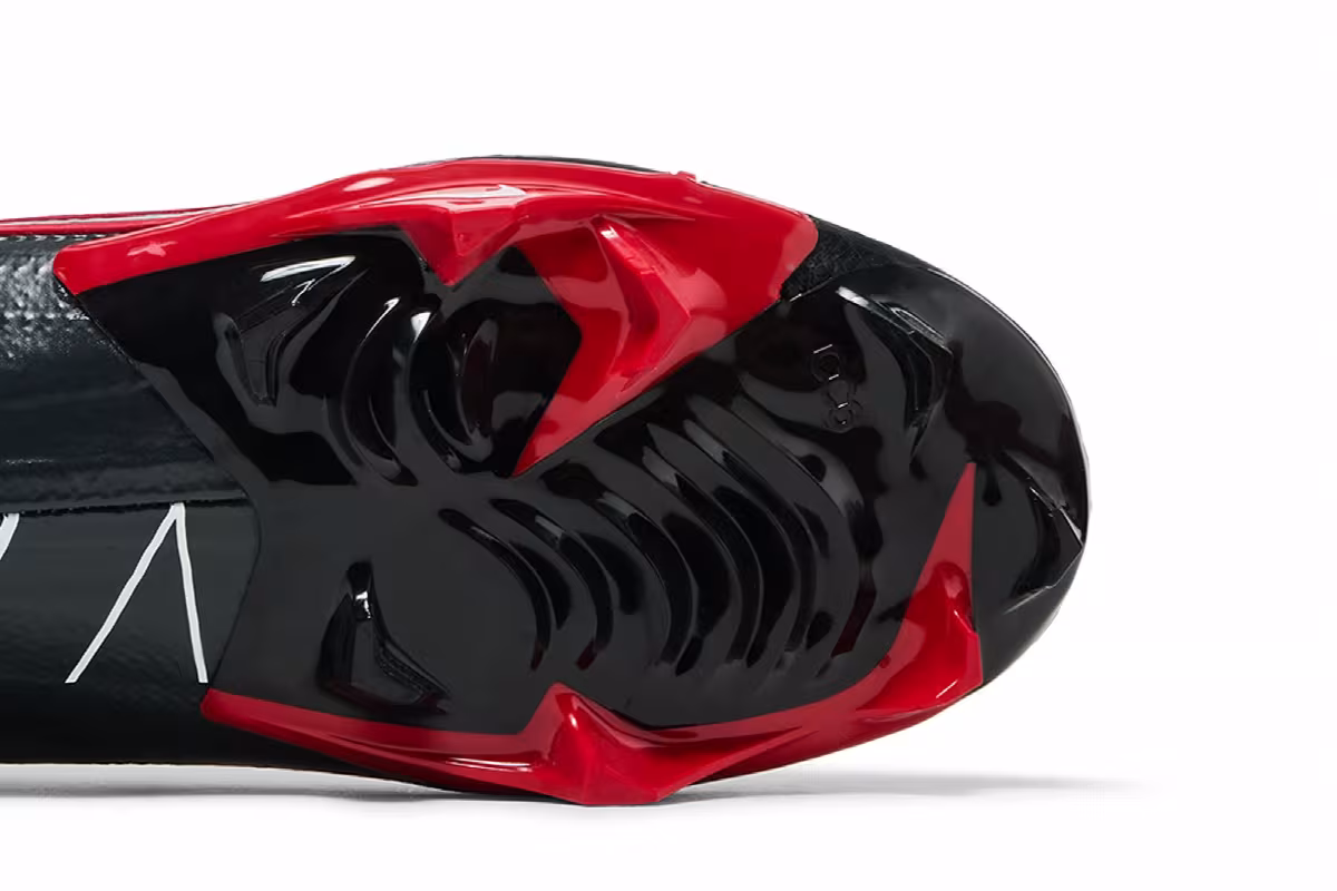 Nike Vapor Edge Elite 360 Flyknit Black University Red, view 6
