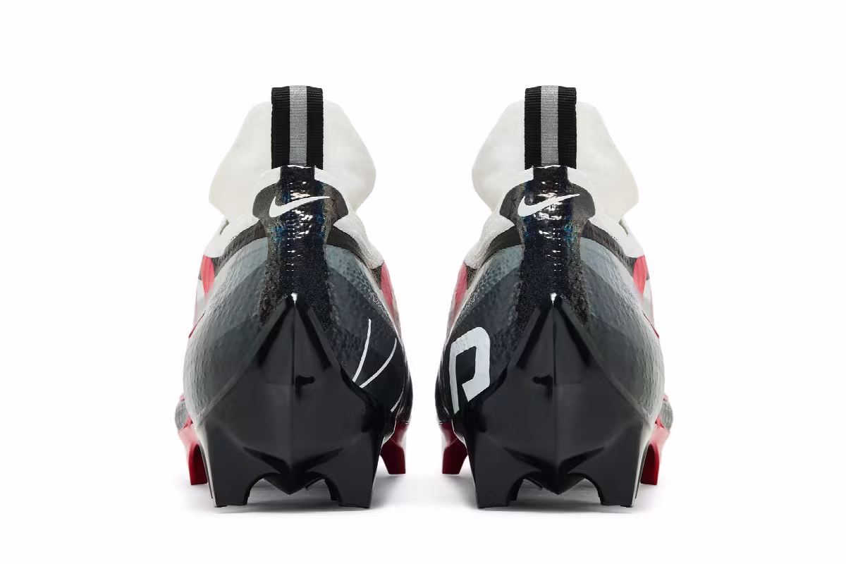 Nike Vapor Edge Elite 360 Flyknit Black University Red, view 7