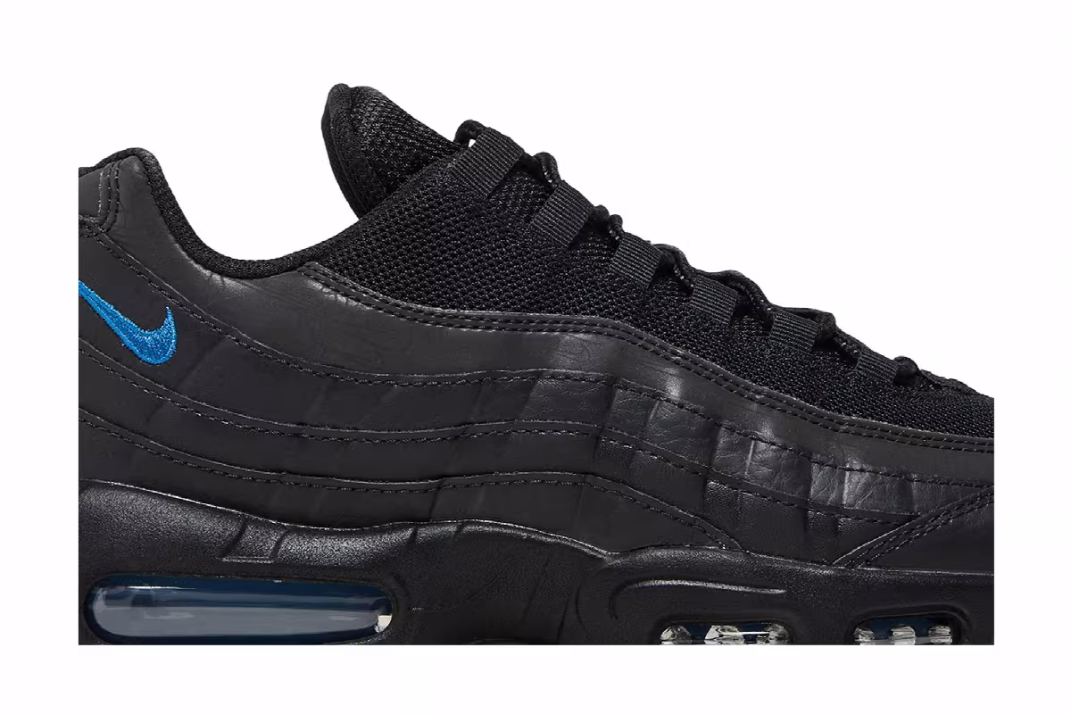 Nike Air Max 95 Black Dark Marina Reflective, view 3