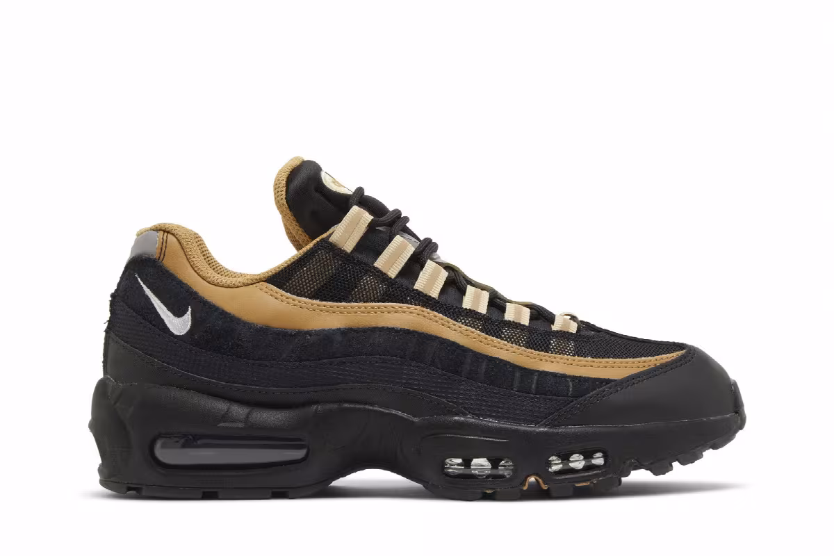 Nike Air Max 95 Black Elemental Gold, view 2
