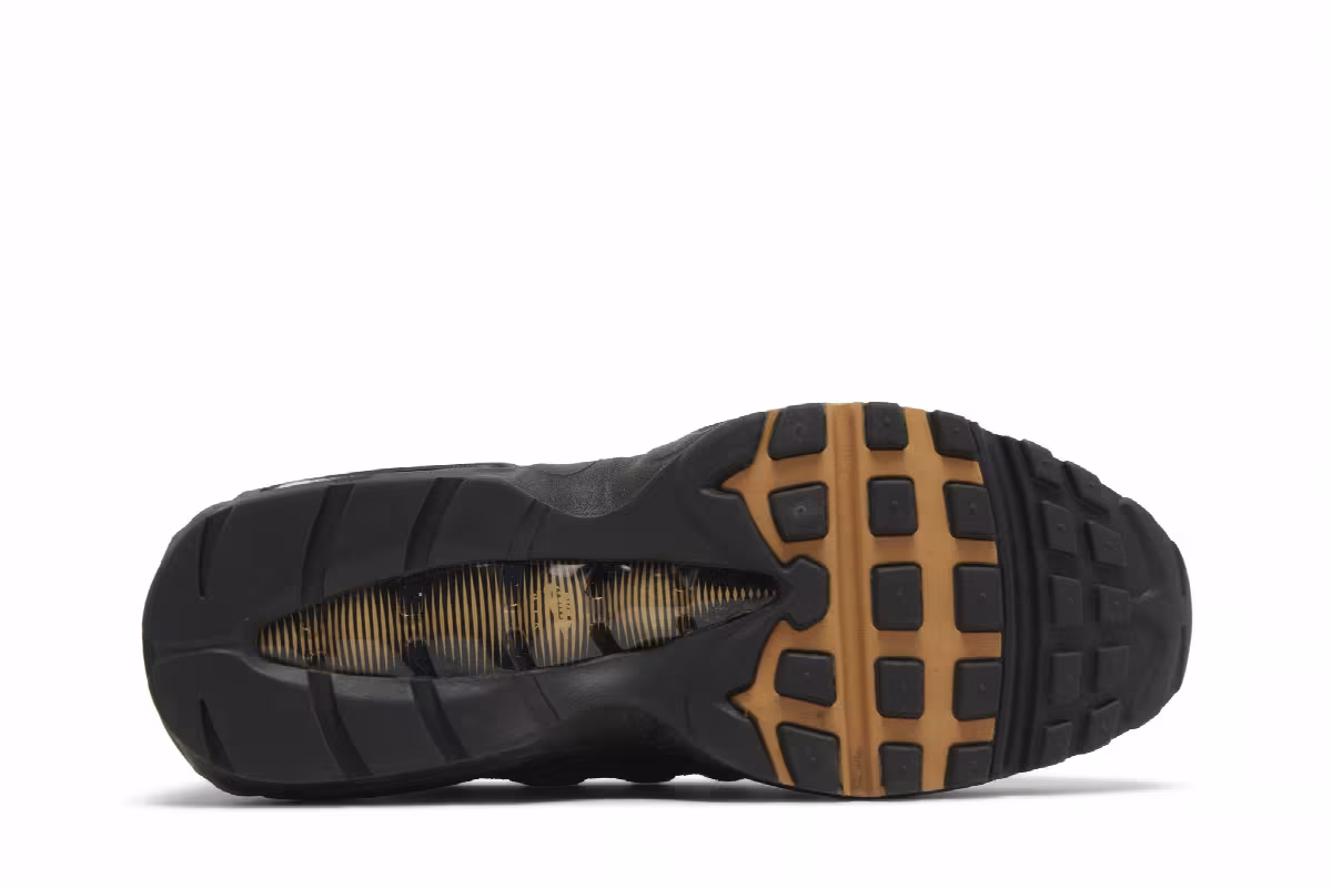 Nike Air Max 95 Black Elemental Gold, view 5