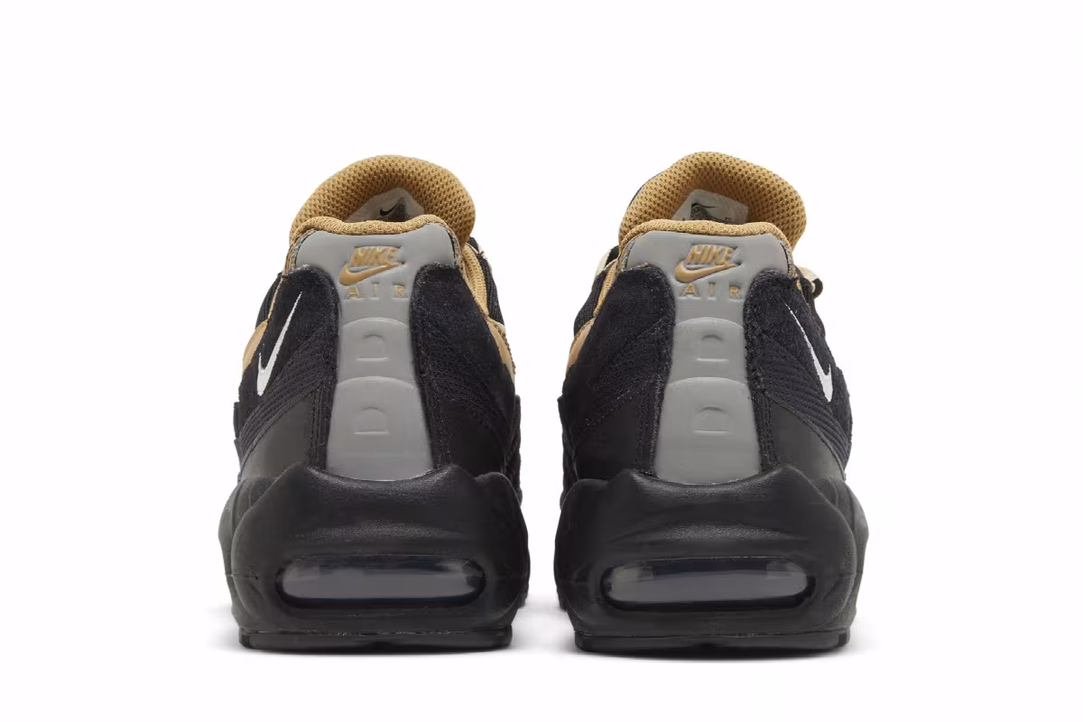 Nike Air Max 95 Black Elemental Gold, view 7