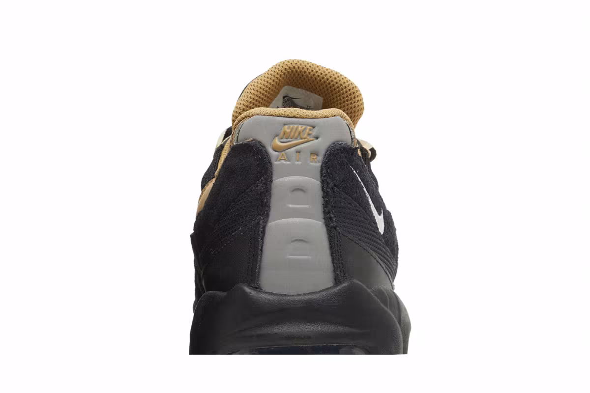 Nike Air Max 95 Black Elemental Gold, view 8