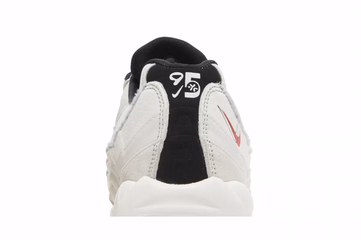 Nike Air Max 95 SE Double Swoosh - Light Bone Habanero Red, view 8