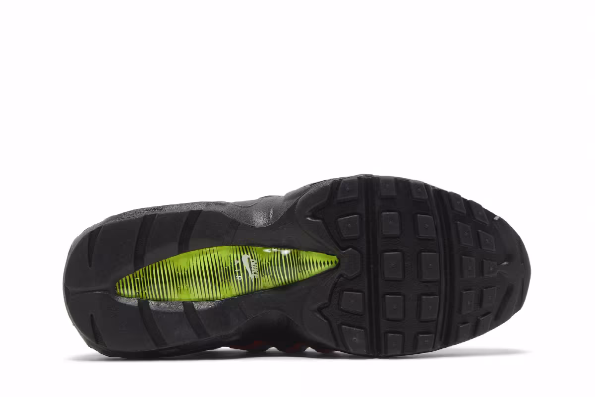 Nike Air Max 95 GS Black Neon, view 5