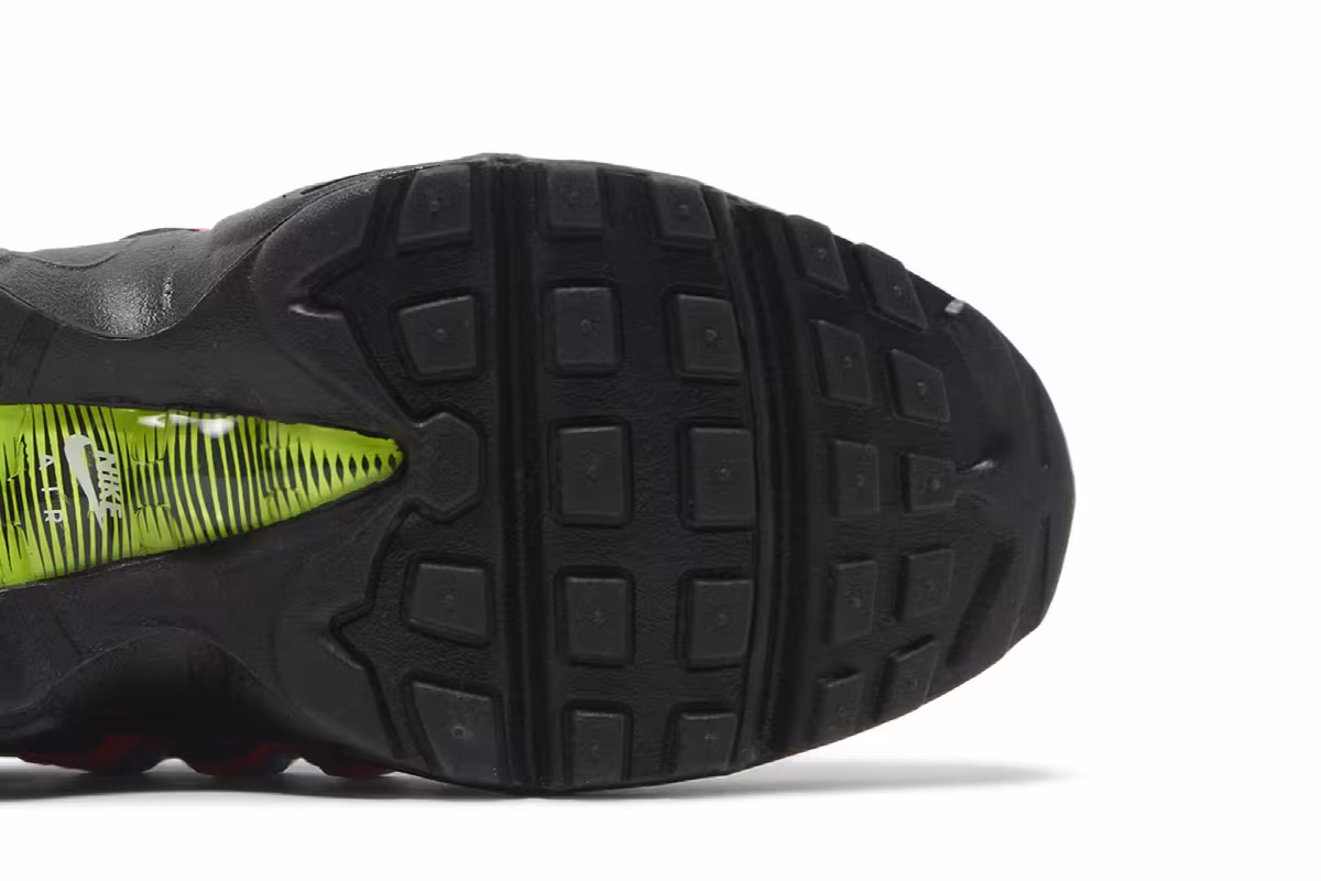 Nike Air Max 95 GS Black Neon, view 6