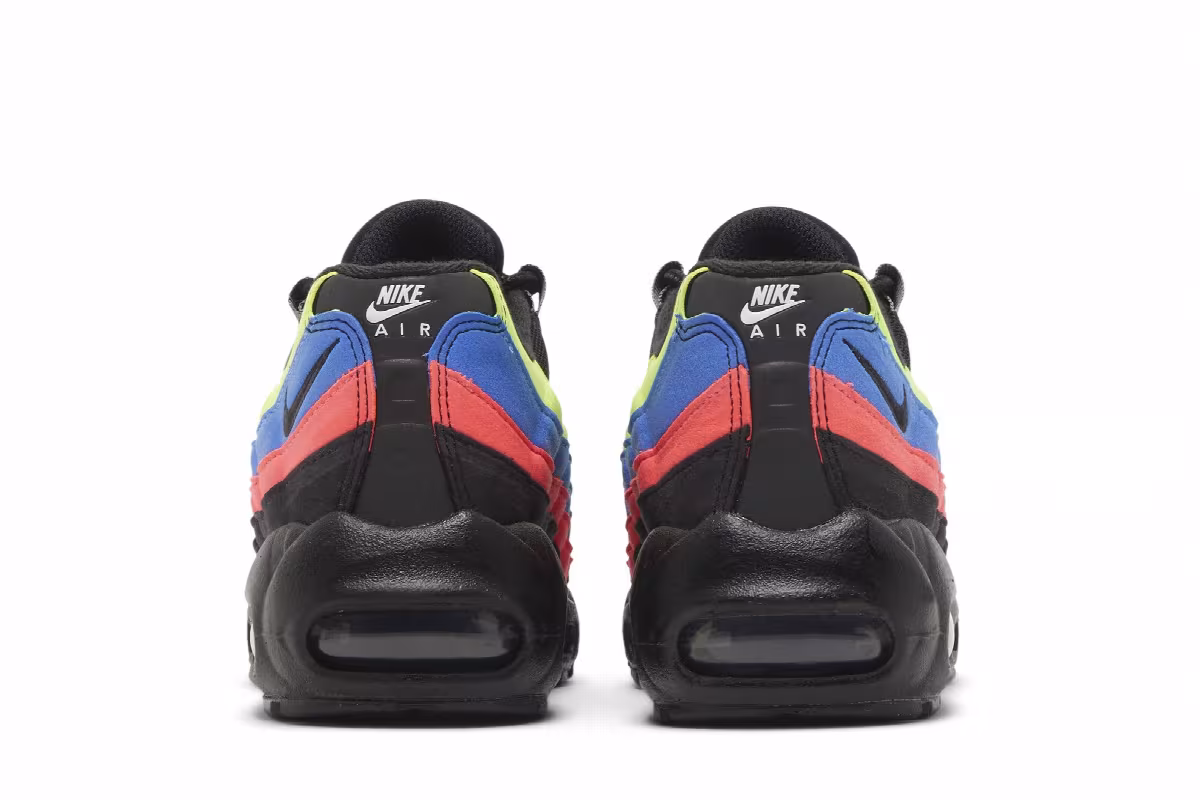 Nike Air Max 95 GS Black Neon, view 7