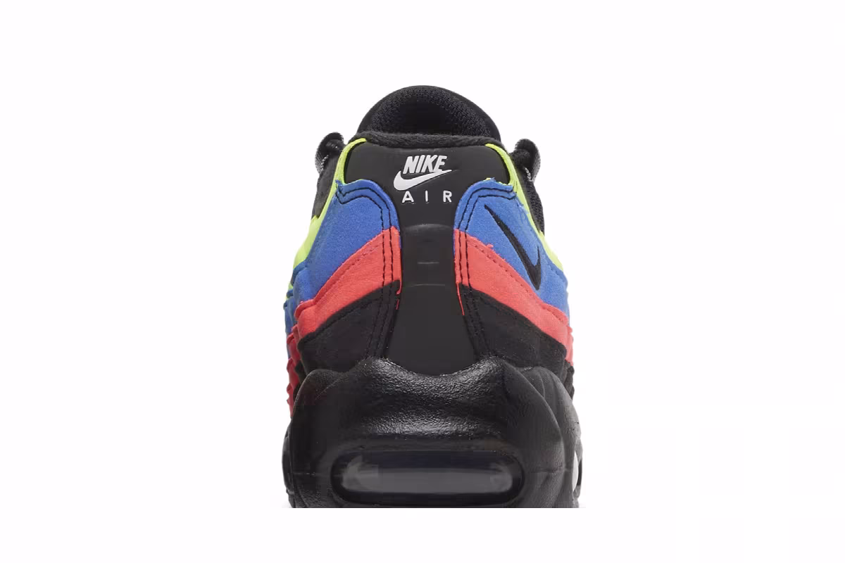 Nike Air Max 95 GS Black Neon, view 8