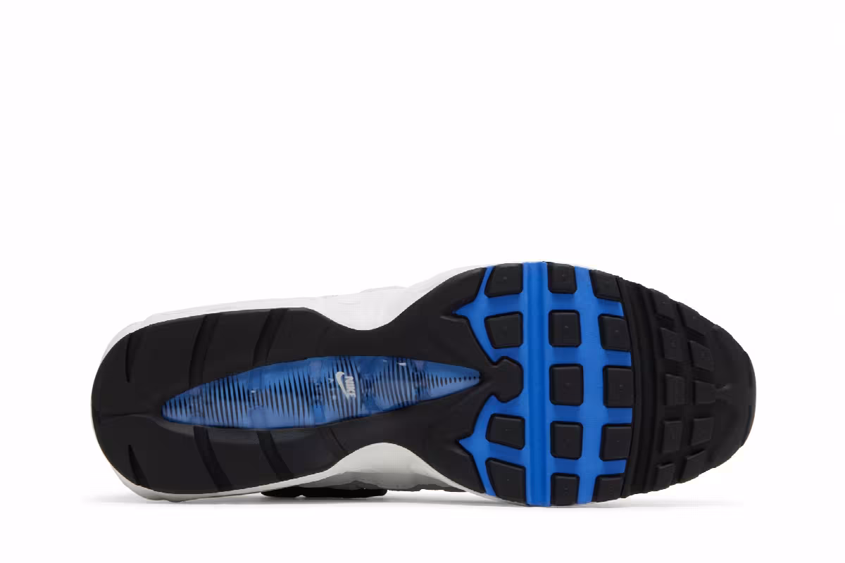 Nike Air Max 95 Black Medium Blue, view 5