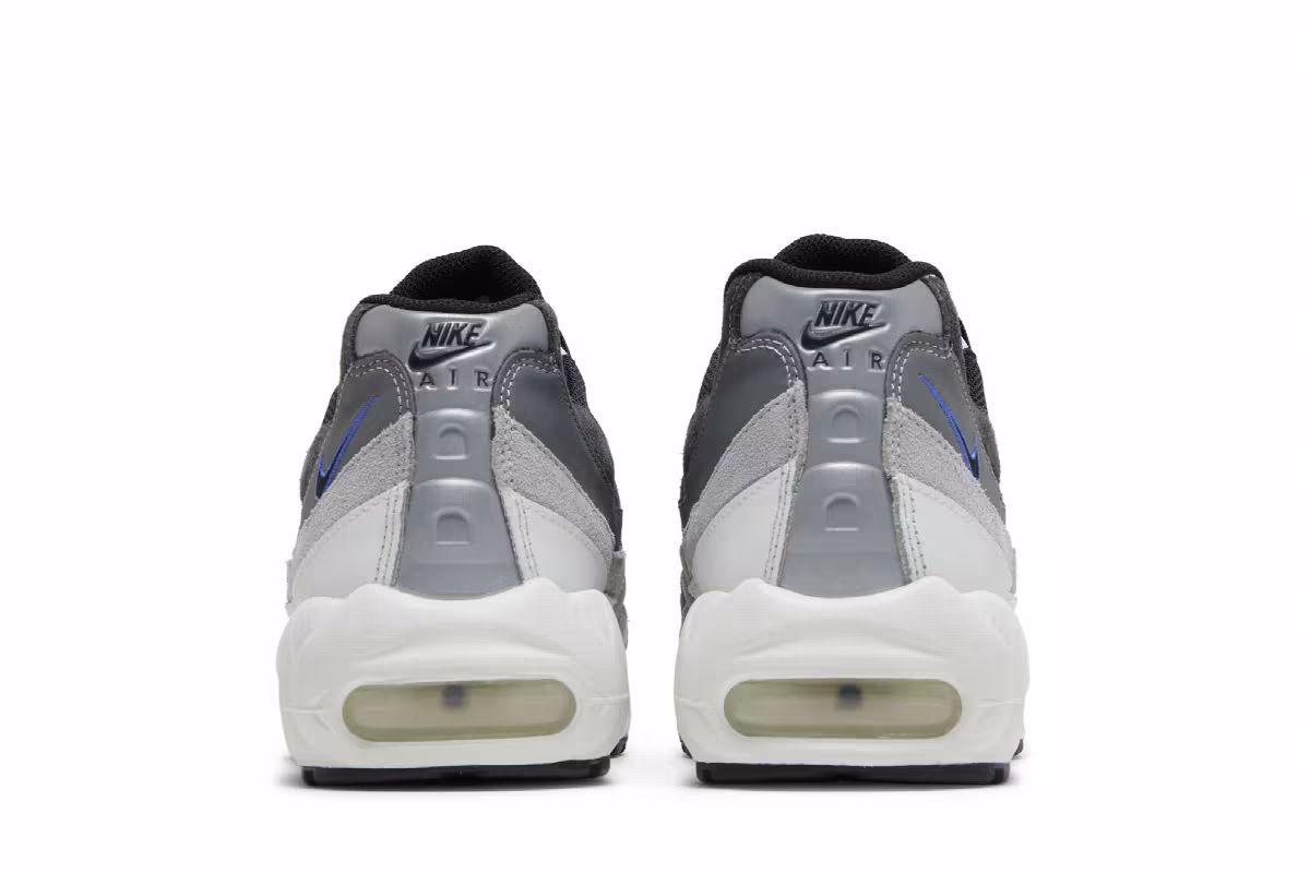 Nike Air Max 95 Black Medium Blue, view 7