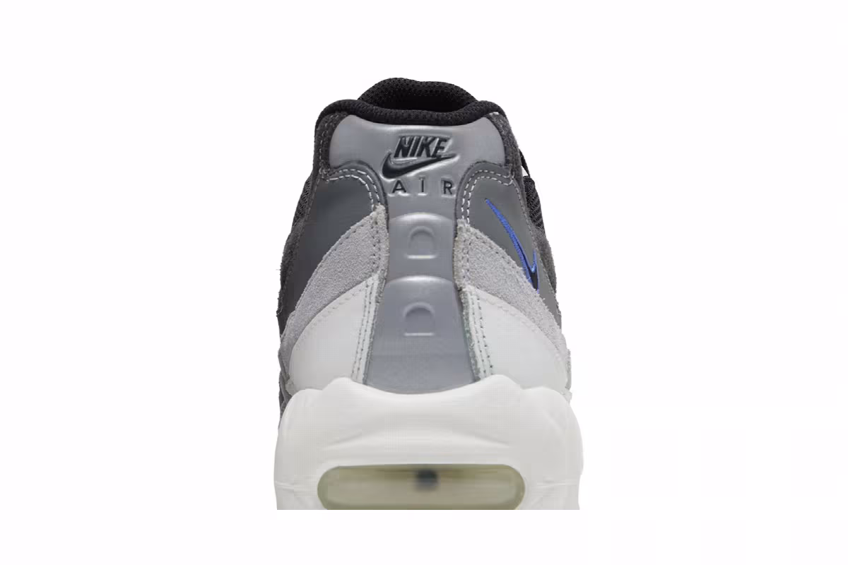 Nike Air Max 95 Black Medium Blue, view 8