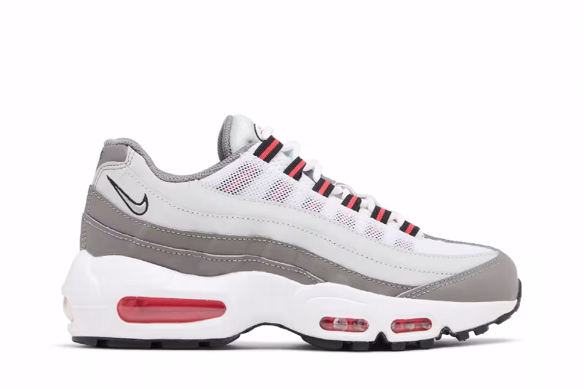 Nike Air Max 95 Recraft GS Light Silver Flat Pewter, view 2