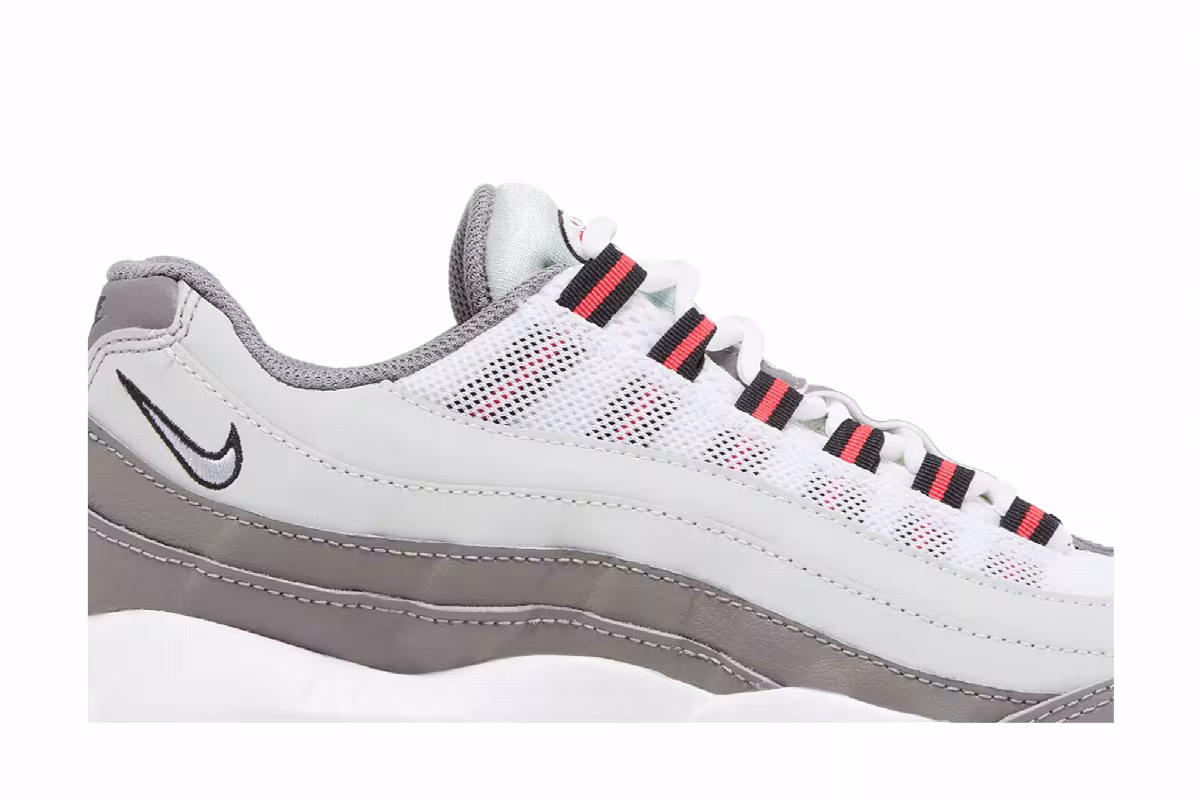 Nike Air Max 95 Recraft GS Light Silver Flat Pewter, view 3