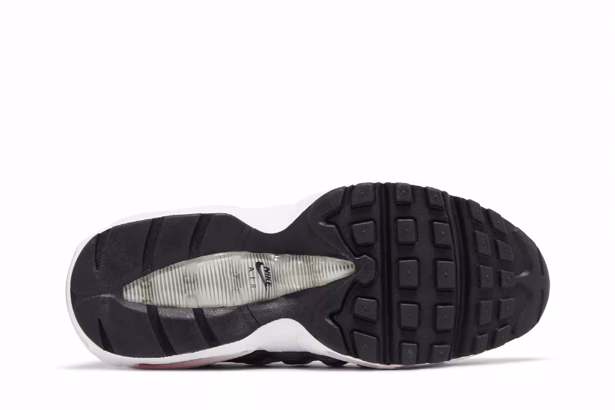 Nike Air Max 95 Recraft GS Light Silver Flat Pewter, view 5