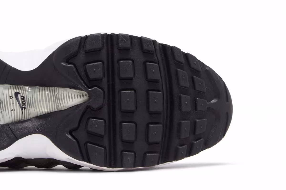Nike Air Max 95 Recraft GS Light Silver Flat Pewter, view 6