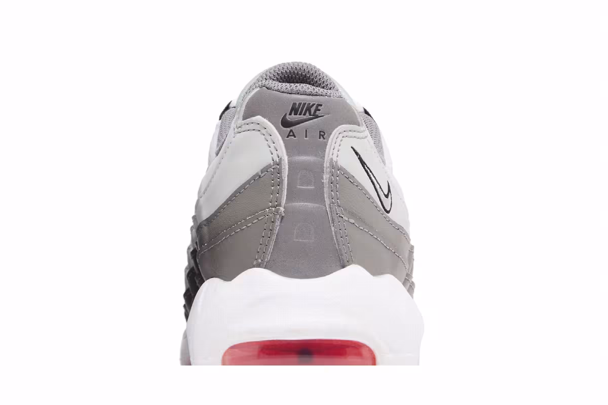 Nike Air Max 95 Recraft GS Light Silver Flat Pewter, view 8