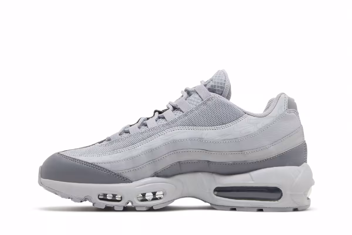 Nike Air Max 95 Wolf Grey Midnight Navy, view 4