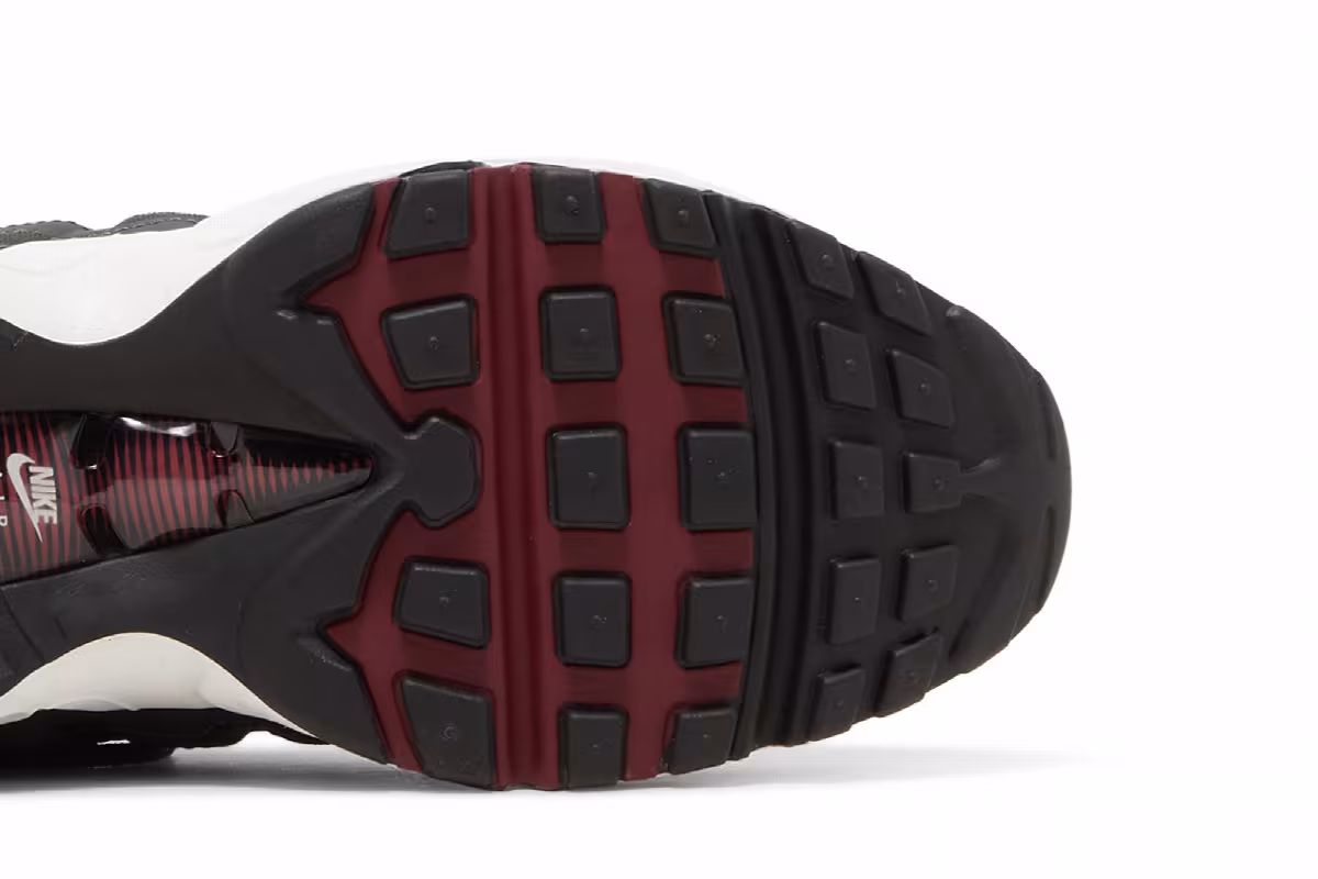 Nike Air Max 95 Grey Team Red, view 6