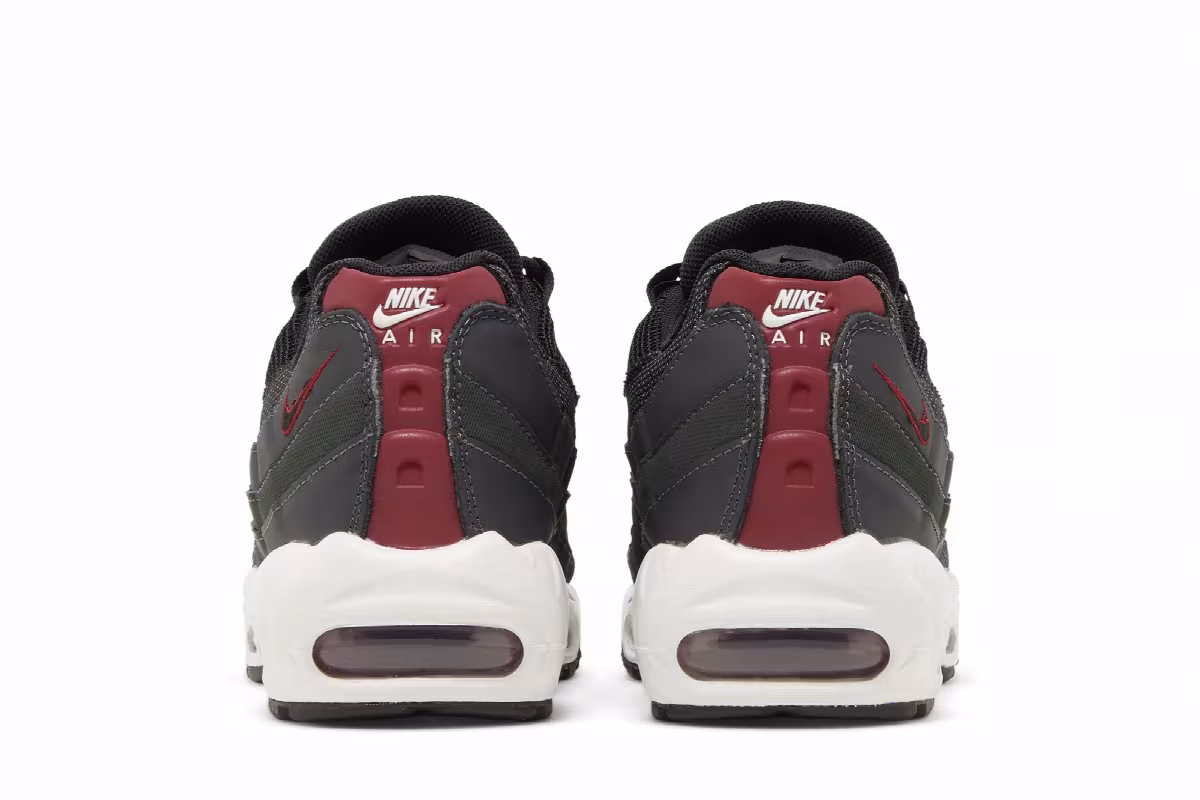 Nike Air Max 95 Grey Team Red, view 7